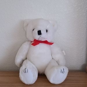 Adorable White Teddy Bear